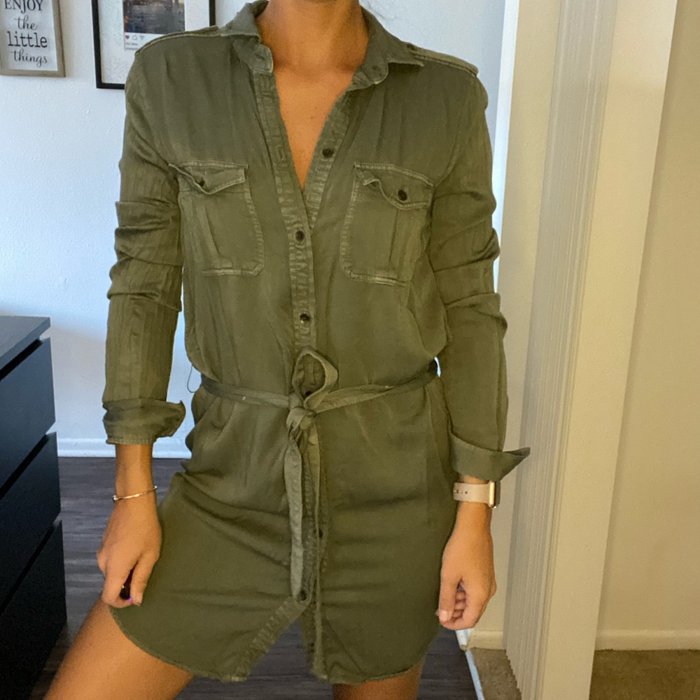 American Eagle Button Down Dress